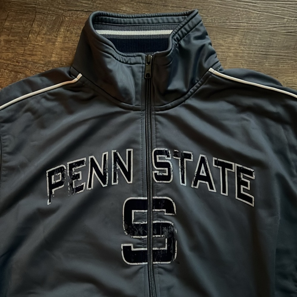 Penn State Men's Blue Track Jacket - Picture 2 of 2